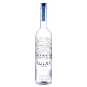 雪树belvedere洋酒波兰进口伏特加700ml2件