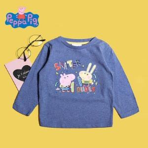 peppa pig 小猪佩奇 乔治长袖圆领t恤35.7元