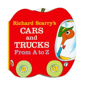 AToZ斯凯瑞:汽车与货车字母书》英文原版