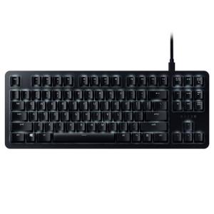 razer雷蛇黑寡妇蜘蛛轻装版机械键盘雷蛇橙轴白色背光