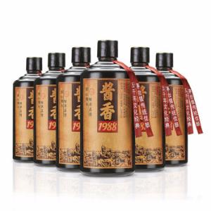 茅台镇酱香型白酒整箱500ml6瓶装纯粮食原浆老酒2013