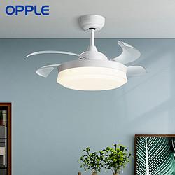 opple欧普照明沐风美式简约复古风扇灯