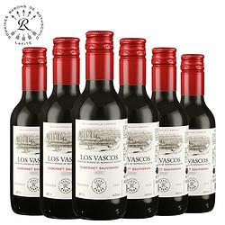 lafite巴斯克卡本妮干红葡萄酒187ml6瓶整箱装智利进口小瓶红酒asc