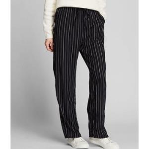 uniqlo优衣库420107女款花式起居直筒裤